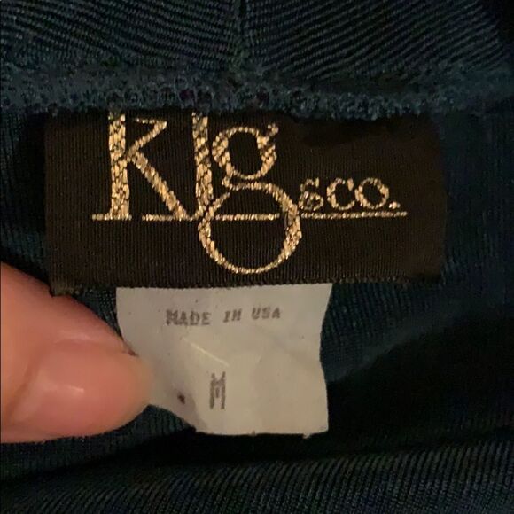 Vtg 80s green Lycra jumpsuit/romper - Picture 7 of 8